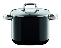Garnek z pokrywką, wysoki 3.7 L Quadro Black - SILIT - Sprawdź dostępność na WWW.DECOSALON.PL