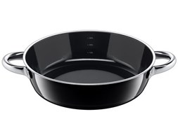 Patelnia głęboka 28 cm Nero - SILIT - Sprawdź dostępność na WWW.DECOSALON.PL