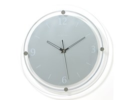 Zegar ścienny Mega - NEXTIME (koło) - DECOSALON - Zakupy bez ryzyka