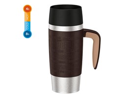 Kubek termiczny z uchwytem Travel Mug, 0,36 L, brązowy - EMSA - Sprawdź dostępność na WWW.DECOSALON.PL
