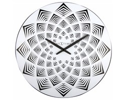 Zegar ścienny Bloom 40 cm - NEXTIME - DECOSALON - Zakupy bez ryzyka