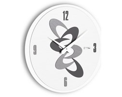 Zegar ścienny Adsum 531 BN, biały - Incantesimo Design - DECOSALON - Zakupy bez ryzyka