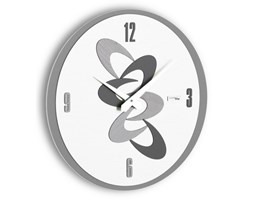 Zegar ścienny Adsum 531 GR, szary - Incantesimo Design - DECOSALON - Zakupy bez ryzyka
