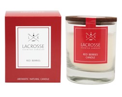 Świeca zapachowa Red berries - Lacrosse - DECOSALON - Zakupy bez ryzyka