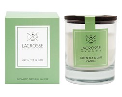 Świeca zapachowa Green tea & lime - Lacrosse - DECOSALON - Zakupy bez ryzyka