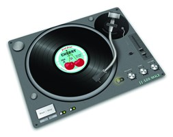 Podkładka prostokątna RECORD PLAYER, 30 x 40 cm - Joseph Joseph - DECOSALON - Zakupy bez ryzyka