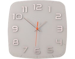 Zegar ścienny Classy (biały) 8816WI - NEXTIME - DECOSALON - Zakupy bez ryzyka