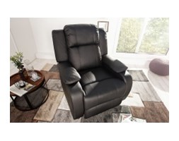 INVICTA INTERIOR FOTEL RELAX HOLLY czarny