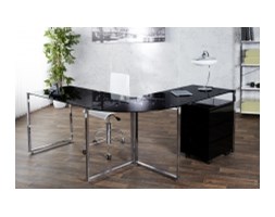 INVICTA INTERIOR BIURKO BIG DEAL czarne