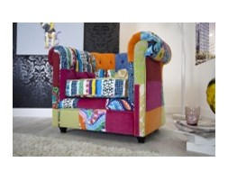 INTERIOR FOTEL CHESTER VINTAGE patchwork