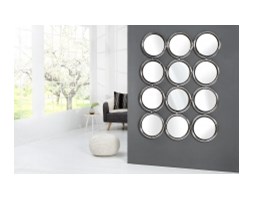 INVICTA INTERIOR LUSTRO CIRCLE srebrne