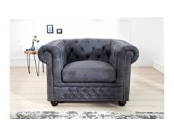 INVICTA INTERIOR FOTEL CHESTER ANTIK szary antyczny