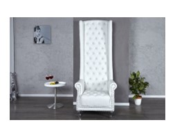 INTERIOR FOTEL ROYAL CHAIR biały