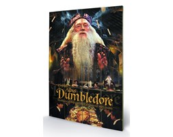 Obraz na drewnie Harry Potter - Dumbledore, (40 x 59 cm)