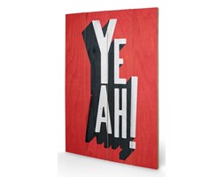 Obraz na drewnie Edu Barba - Yeah, (40 x 59 cm)
