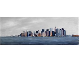 Reprodukcja Semenzato - View from boat to Manhattan, (140 x 50 cm)