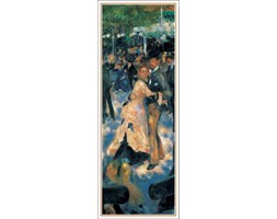 Reprodukcja Pierre-Auguste Renoir - Bal du moulin de la Galette - Dance at Le moulin de la Galette, (35 x 100 cm)