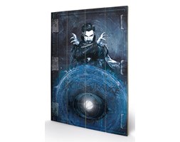 Obraz na drewnie Doktor Strange - Enchantment, (40 x 59 cm)