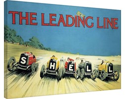 Shell - The Leading Line Obraz na płótnie, (80 x 60 cm)