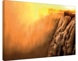 Mario Moreno - Steamy Falls Obraz na płótnie, (80 x 60 cm)
