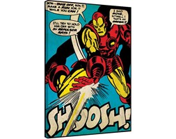 Iron Man - Shoosh Obraz na płótnie, (60 x 80 cm)