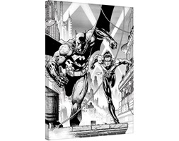 Dc Comics - Batman Nightwing Obraz na płótnie, (60 x 80 cm)