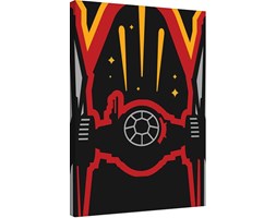 Gwiezdne wojny cz Vii Przebudzenie Mocy - X-Wing Icon Obraz na płótnie, (60 x 80 cm)