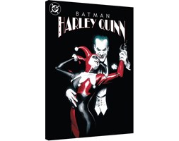 Legion samob jc w - Joker Harley Quinn Dance Obraz na płótnie, (60 x 80 cm)