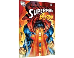Dc Comics - Superman - Burn Obraz na płótnie, (60 x 80 cm)
