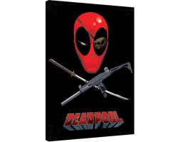 Deadpool - Eye Patch Obraz na płótnie, (60 x 80 cm)