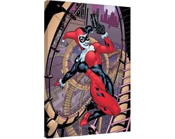 Harley Quinn - Rollercoaster Obraz na płótnie, (60 x 80 cm)