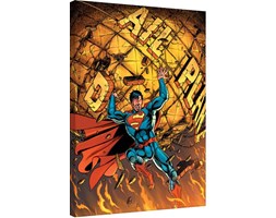Superman - Daily Planet Obraz na płótnie, (60 x 80 cm)
