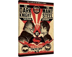 Batman V Superman - Showdown Obraz na płótnie, (60 x 80 cm)