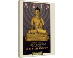 Transport For London- Asia India Museum Obraz na płótnie, (60 x 80 cm)