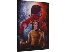 Star Trek Space Seed - th Anniversary Obraz na płótnie, (60 x 80 cm)