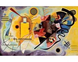 Reprodukcja Kandinsky - Yellow Red Blue, (80 x 60 cm)