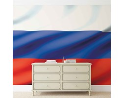 Flag Russia Fototapeta