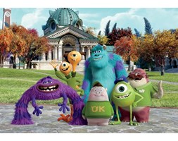 Disney Monsters Inc Fototapeta