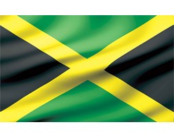 Flag Jamaica Fototapeta