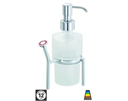 Dozownik na mydło LUISA Swarovski Red Crystal 5615
