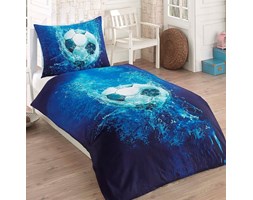 Bade Home, SK 3D pościel Fotbal, Rozmiar 1x70x90 / 1x140x200 cm