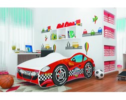 Łóżko parterowe samochód Cars 140