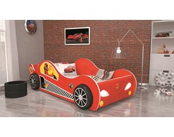 Łóżko parterowe samochód X-Speed światła LED 180x90