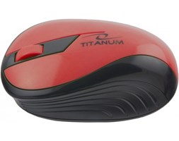Esperanza TITANUM MYSZ BEZPRZEWODOWA OPTYCZNA TM114R RAINBOW CZERWONA