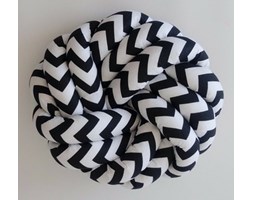 Poduszka supeł knot pillow NEST zygzak