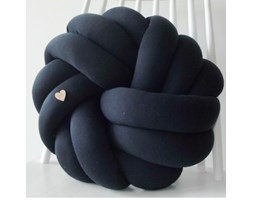 Poduszka supeł knot pillow NEST granatowy