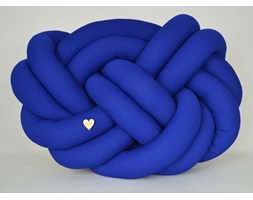 Poduszka supeł knot pillow PRECEL blue