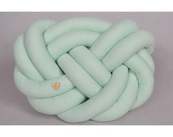 Poduszka supeł knot pillow PRECEL mint