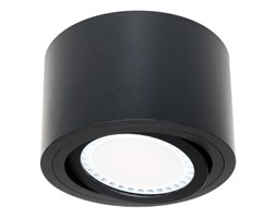 PP Design P 220 BK PLAFON NOWOCZESNA LAMPA SUFITOWA OPRAWA NATYNKOWA 16x16 CM ALUMINIUM CZARNY ES111 LED