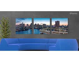 Obrazy na płótnie Canvas Tryptyk Skyscrapers